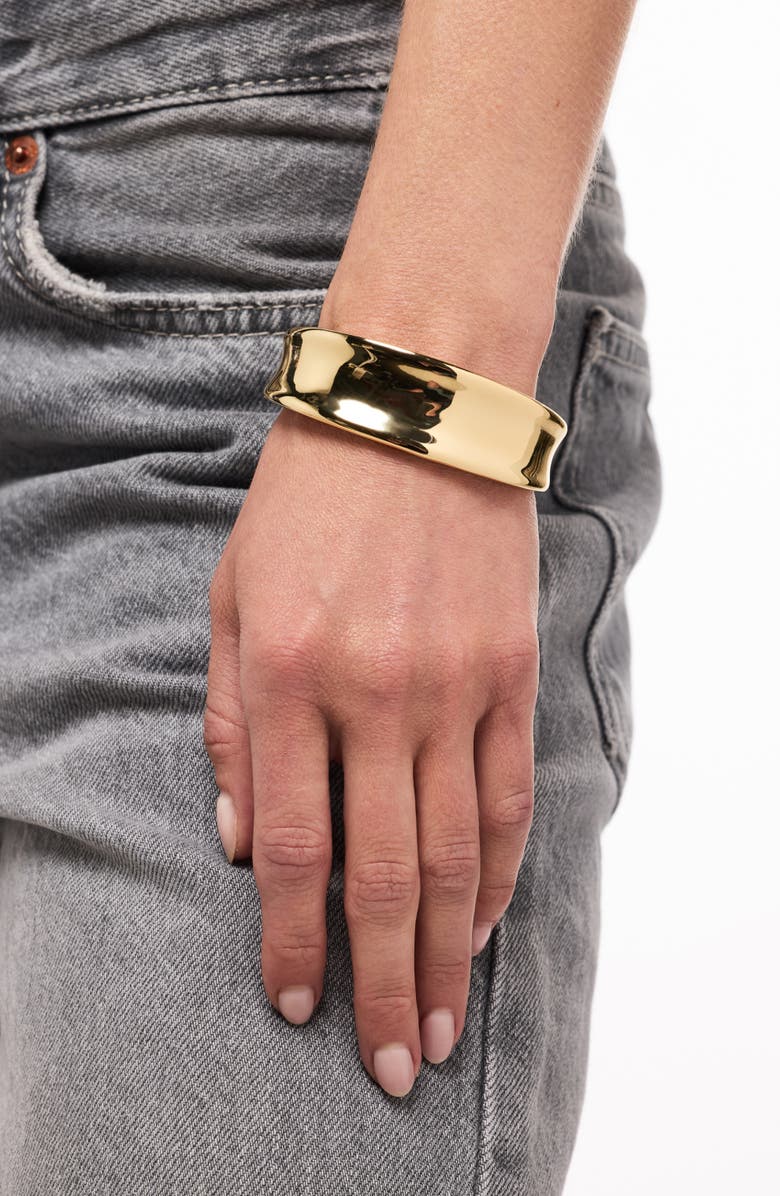 Ana Luisa Wade Cuff Bracelet, Alternate, color, Gold