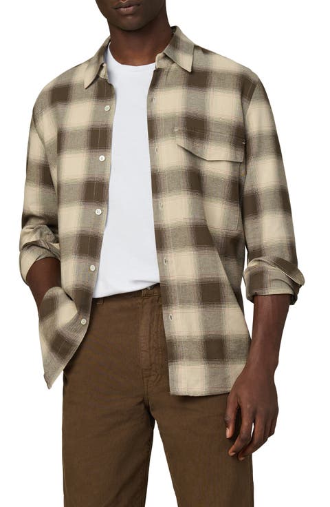 The Reynolds Plaid Cotton Button-Up Shirt