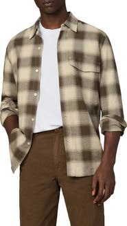 Joe's The Reynolds Plaid Cotton Button-Up Shirt