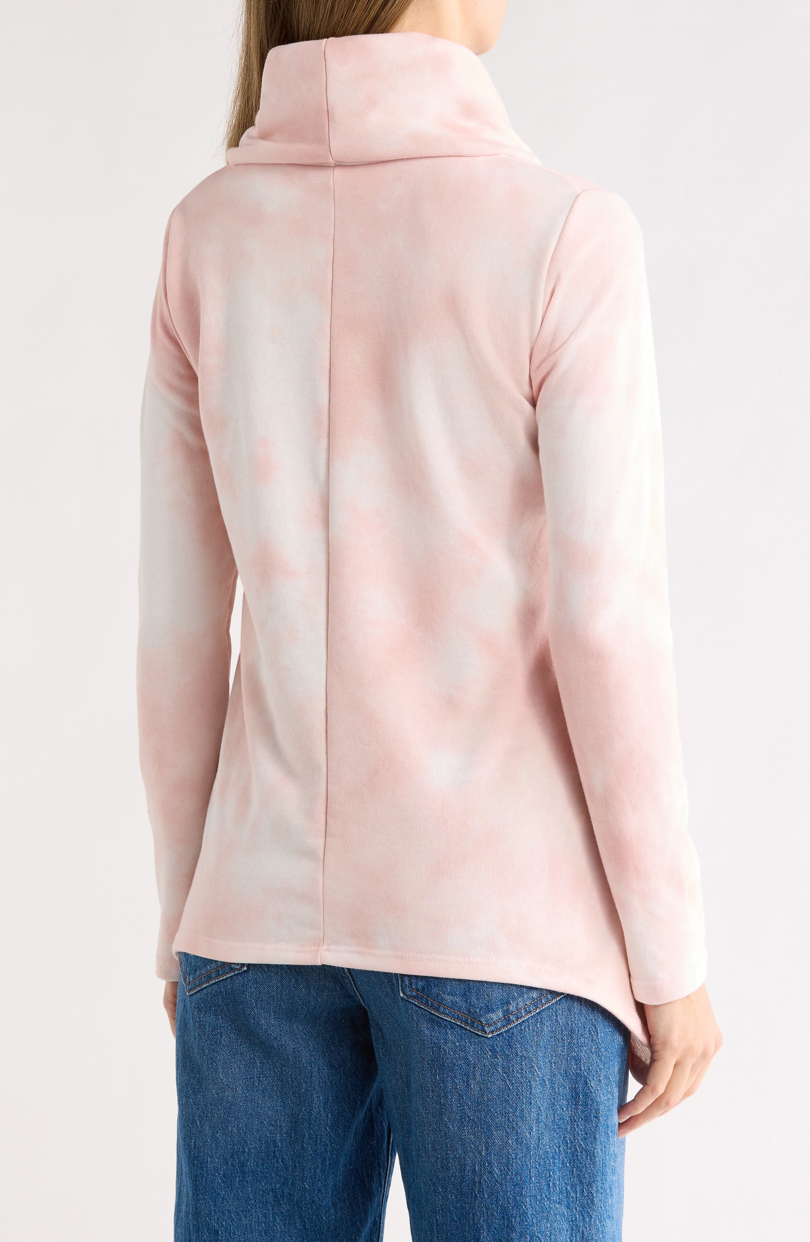 Turtleneck Asymmetric Sweater - image 2