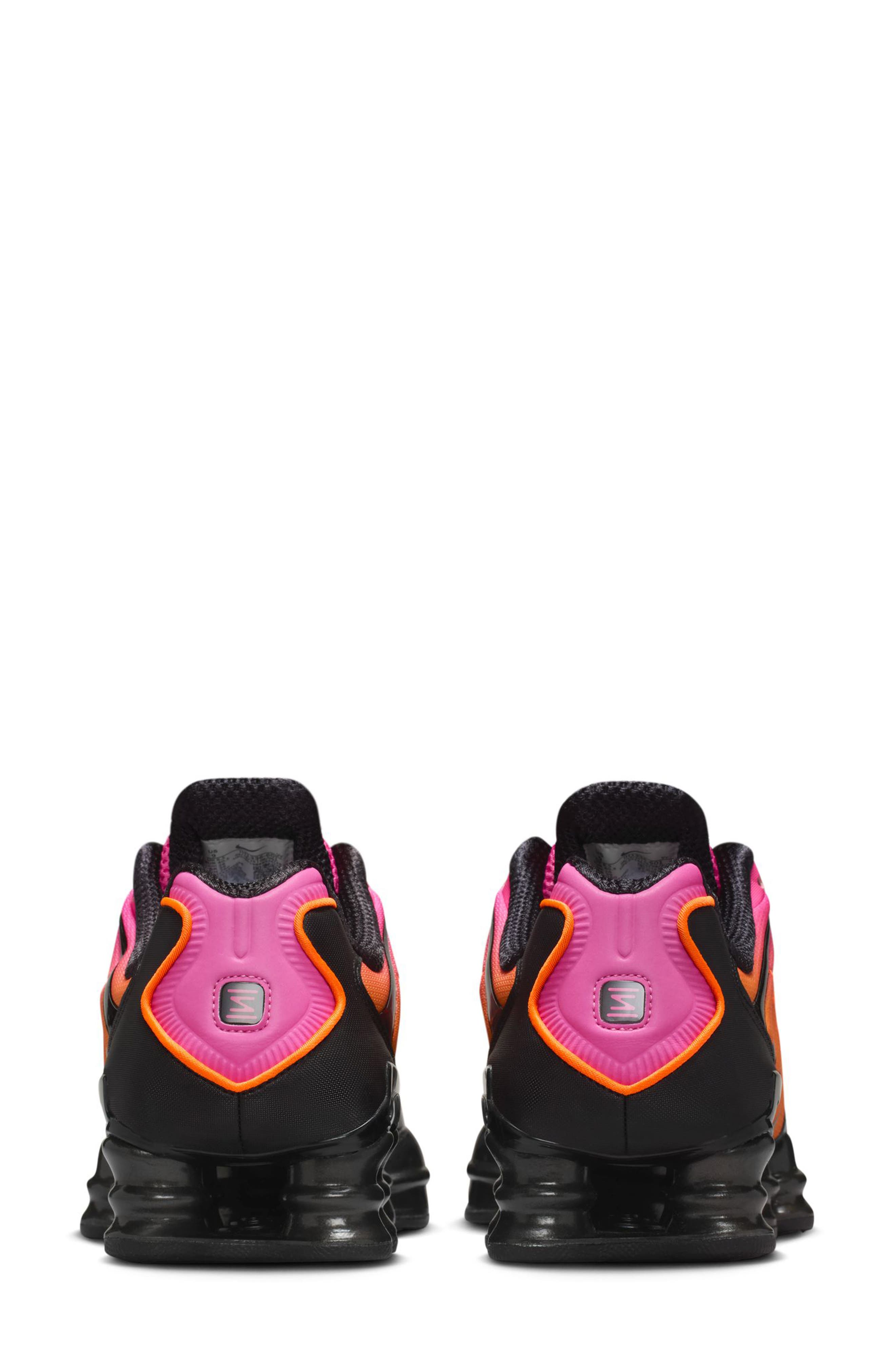 Nike Shox TL Sneaker, Alternate, color, Pinksicle/ Total Orange/ Black