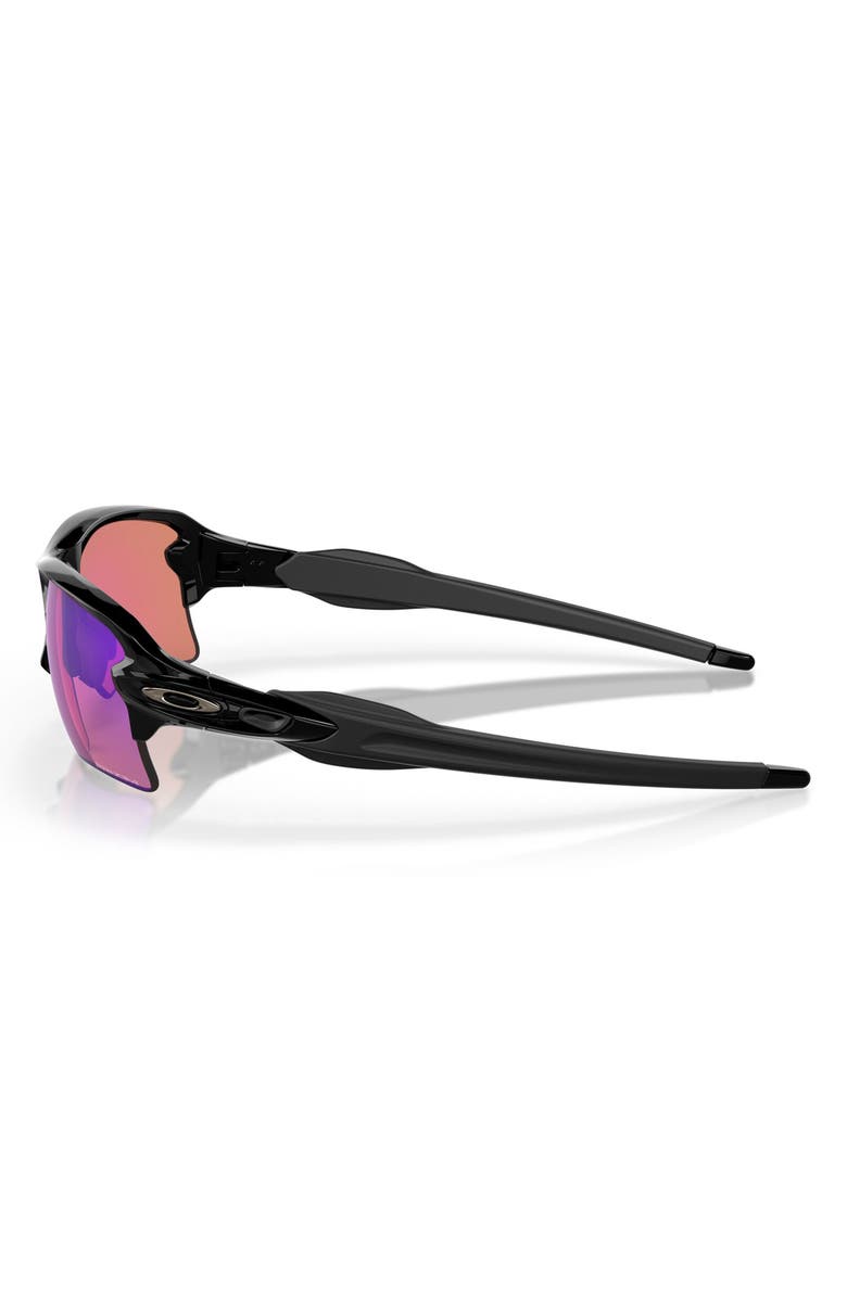 Oakley Flak 2.0 XL 59mm Polarized Sunglasses, Alternate, color, Polished Black / Prizm Golf