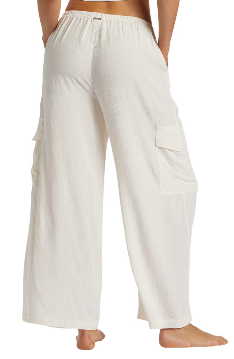 Billabong Beach Babe Wide Leg Cargo Pants, Alternate, color, 