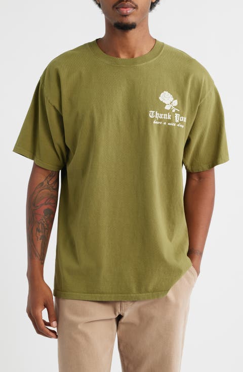 SMILEY® Thank You Needlepoint Appliqué T-Shirt