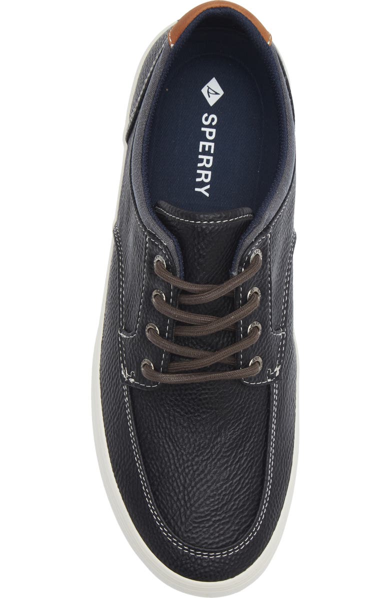 Sperry Mocstripe Sneaker, Alternate, color, Black