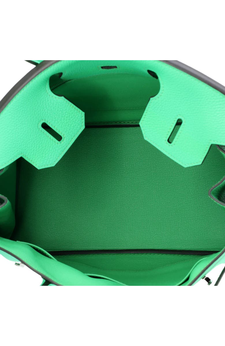 Pre-Owned Hermes Birkin Handbag Green Togo with Palladium Hardware 30, Alternate, color, Vert Comics