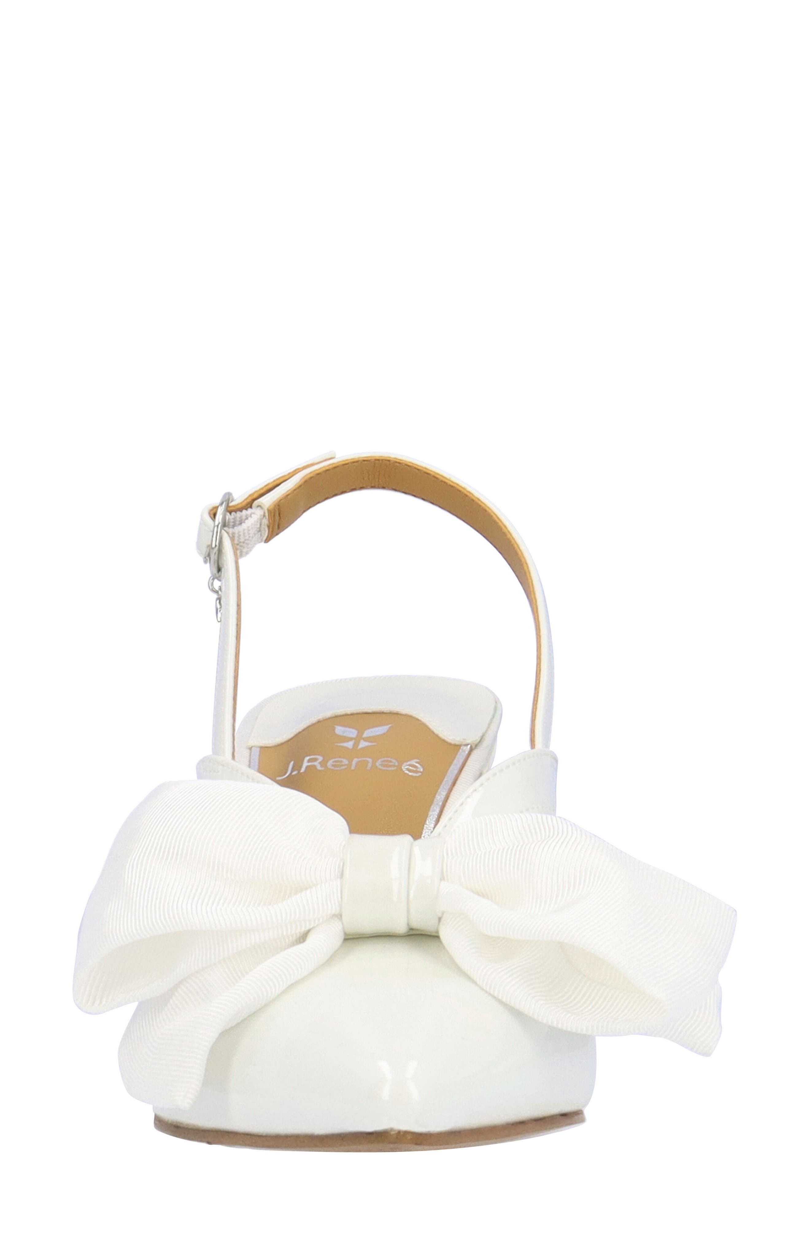 J. Reneé Morigen Slingback Pump, Alternate, color, White