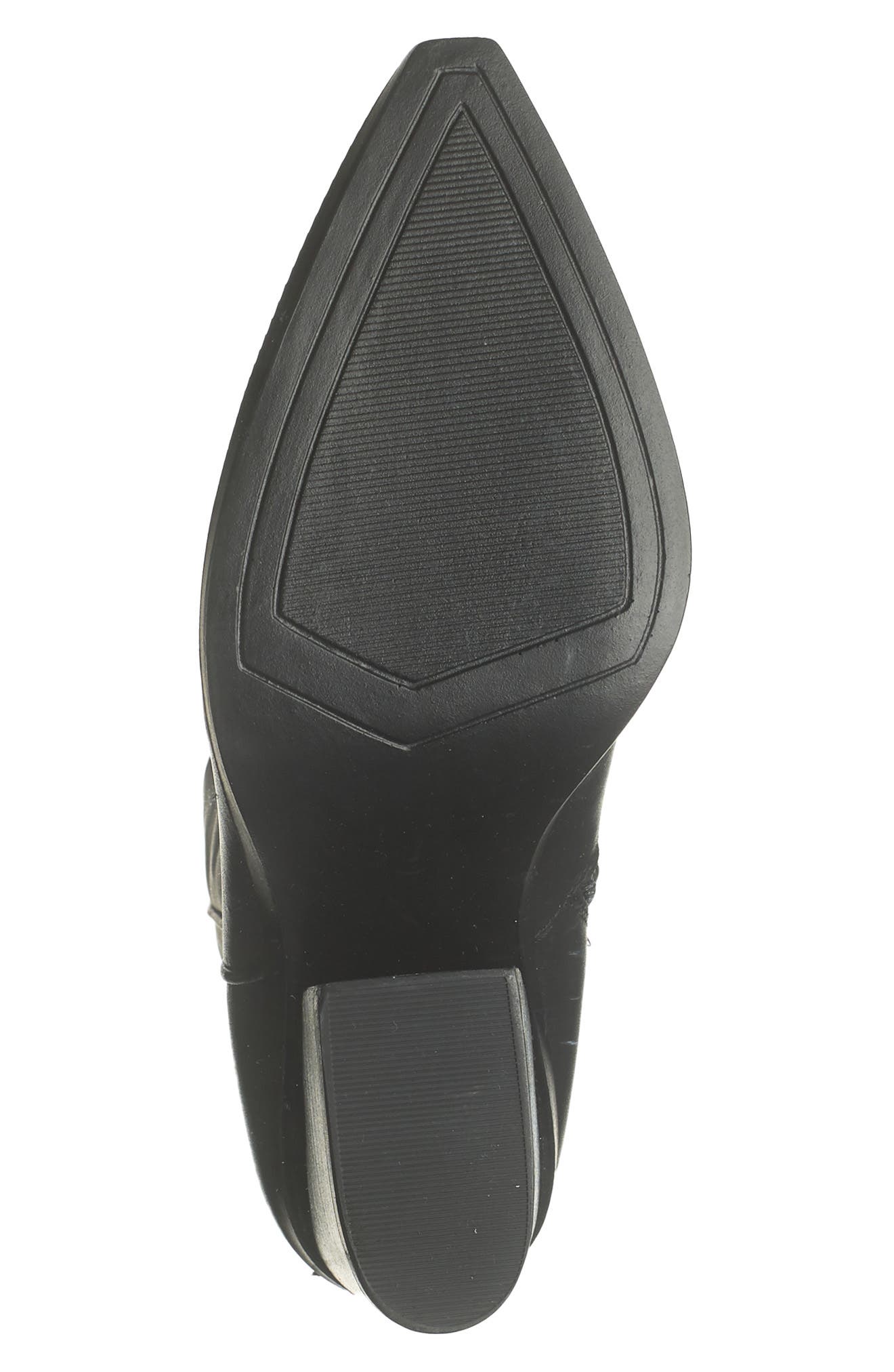 Steve Madden Scope Pointed Toe Western Cowboy Bootie, Alternate, color, 