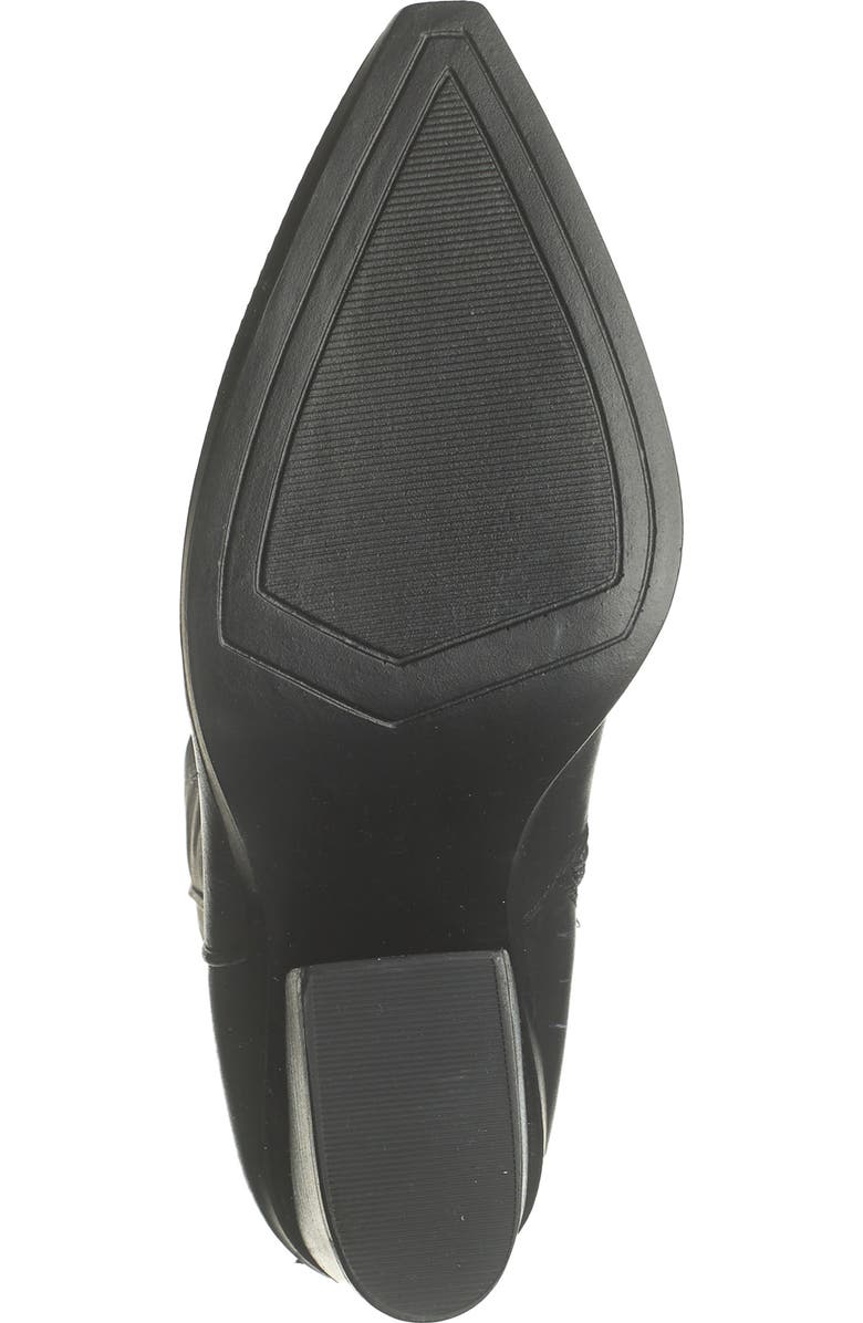 Steve Madden Scope Pointed Toe Western Cowboy Bootie, Alternate, color,