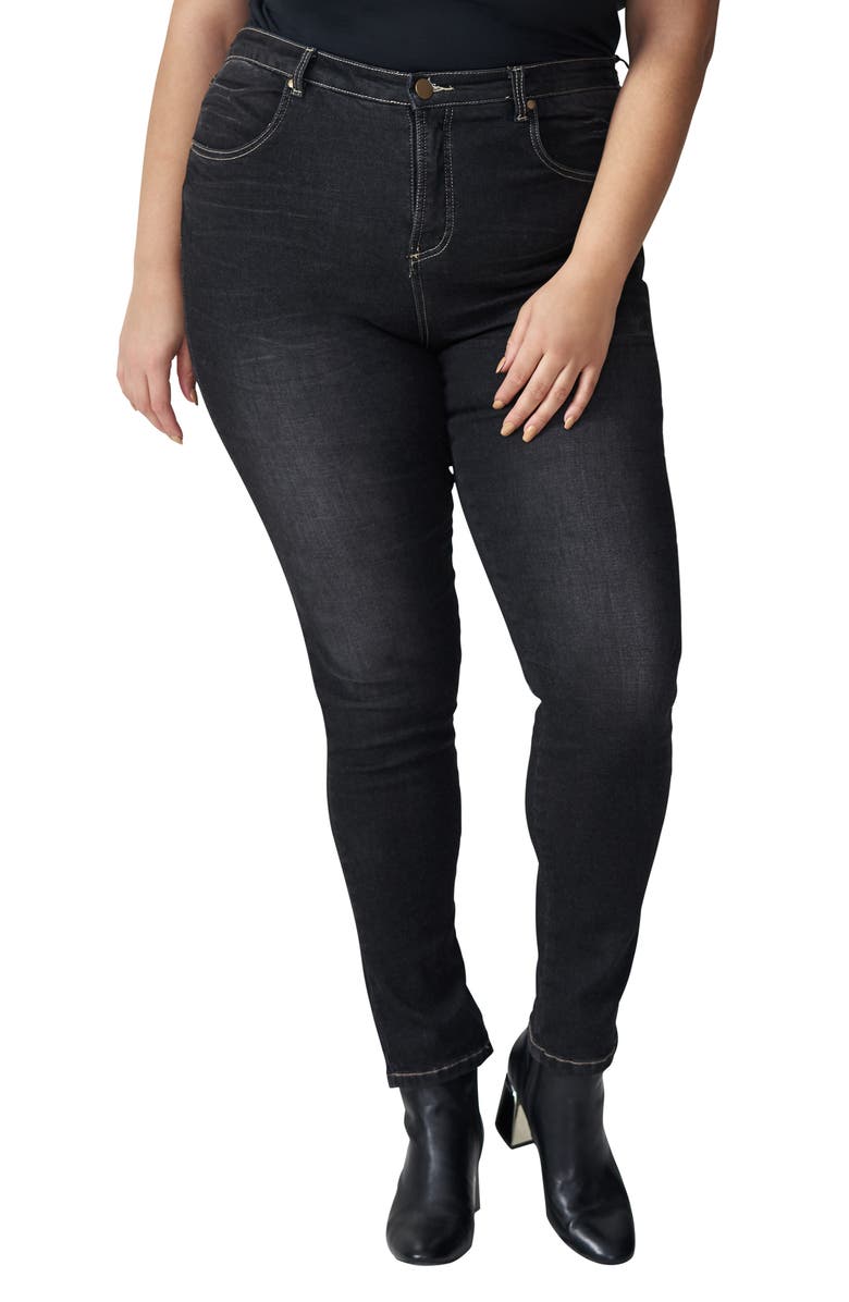 Universal Standard Seine High Waist Skinny Jeans, Main, color,
