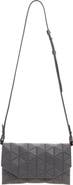Bao Bao Issey Miyake Tonneau Matte Black Crossbody Bag