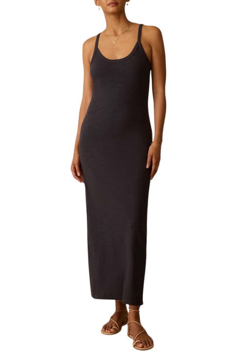 Sunwashed Slub Organic Cotton Maxi Tank Dress