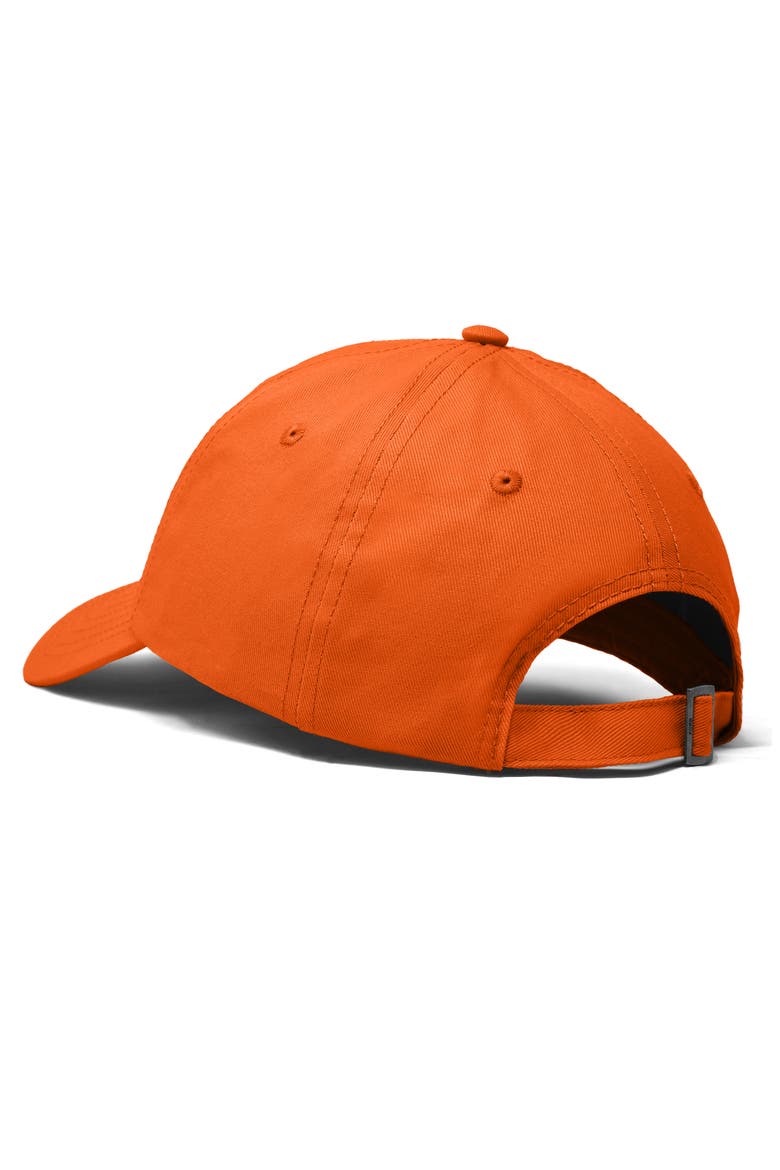 Heartly Ghost Embroidered Cap, Alternate, color, Orange