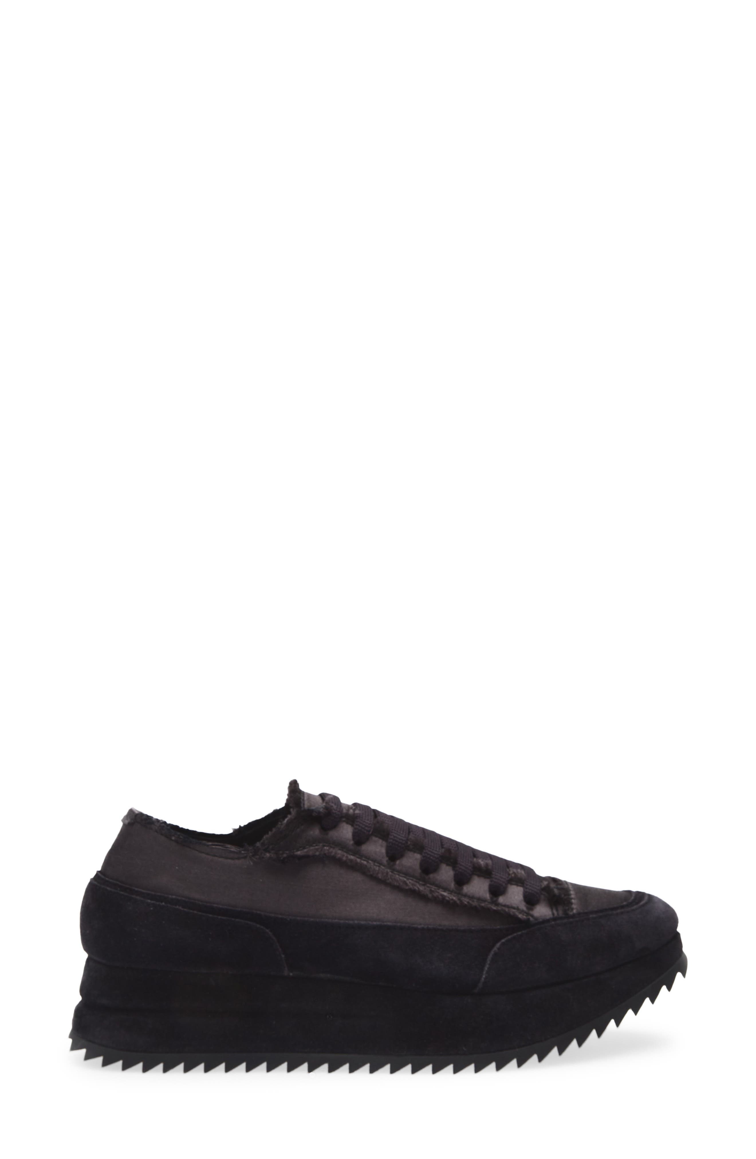 Pedro Garcia Orella Platform Sneaker, Alternate, color, Off Black - Tonal