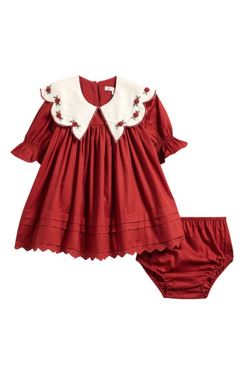 Kids' Mabel Rosette Dress & Bloomers