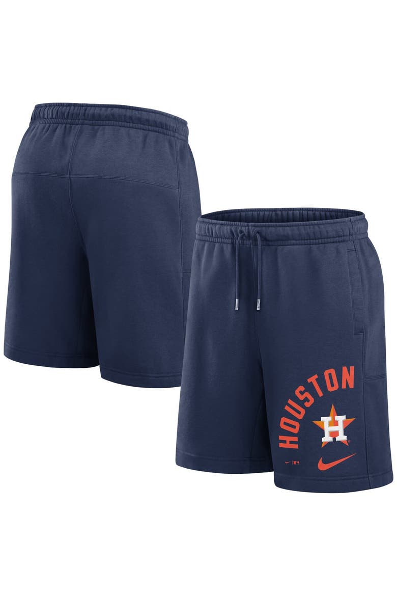 Men's Nike Navy Houston Astros Arched Kicker Shorts, Alternate, color, Navy