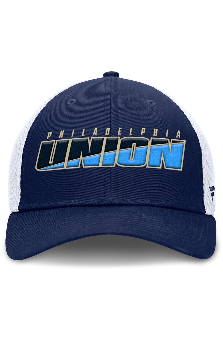 FANATICS Men's Fanatics Navy Philadelphia Union Rocket Flex Hat, Alternate, color, Navy