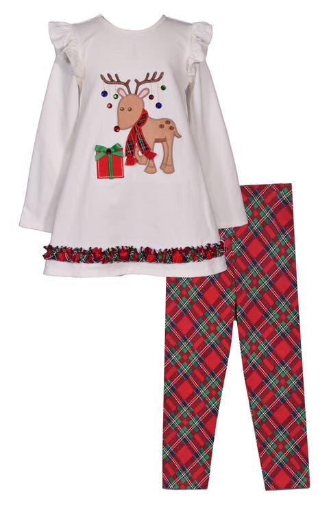 Kids' Reindeer Tunic & Leggings Set (Little Kid)