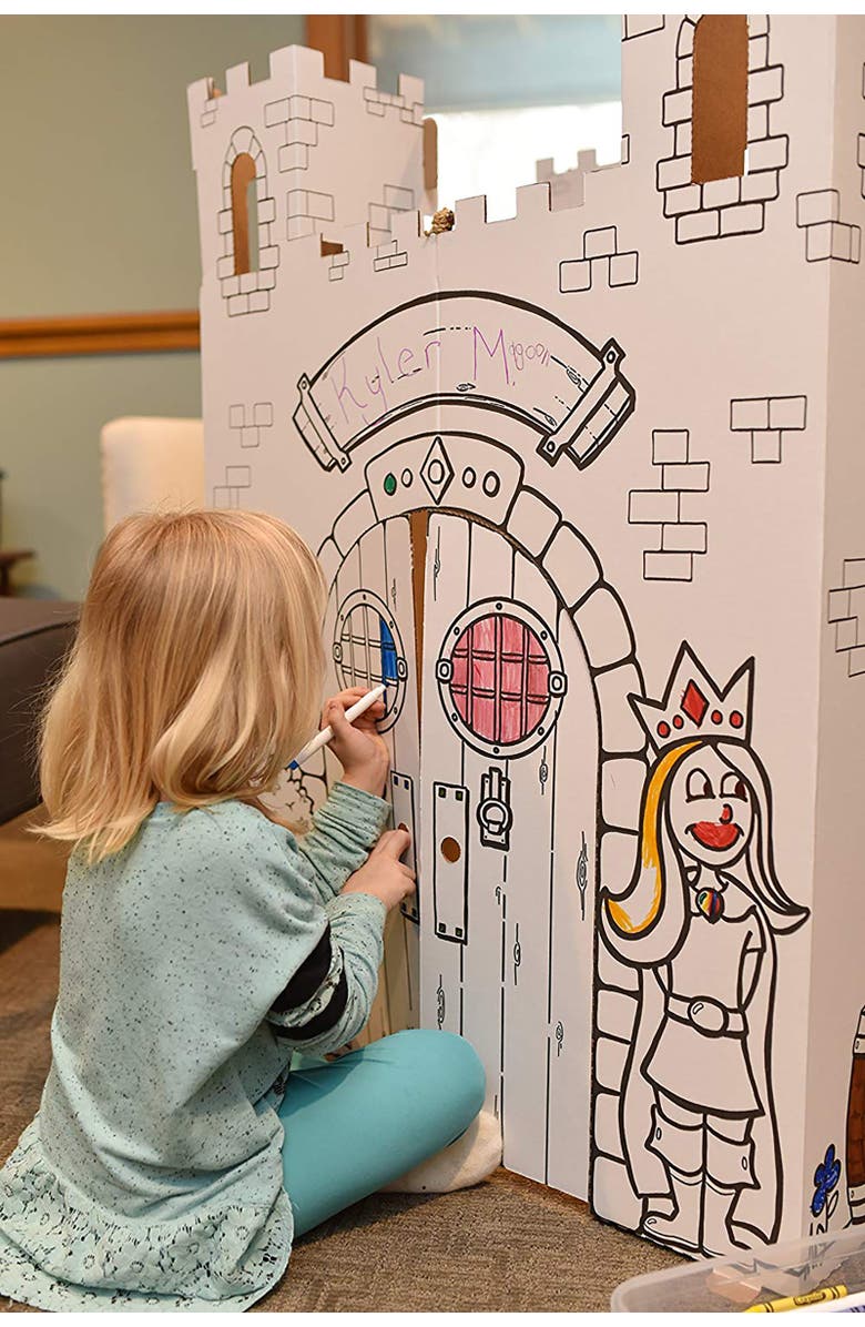 Easy Playhouse Fairy Tale Castle, Alternate, color, Multicolored