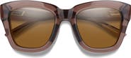 Smith Sway 52mm ChromaPop™ Polarized Square Sunglasses