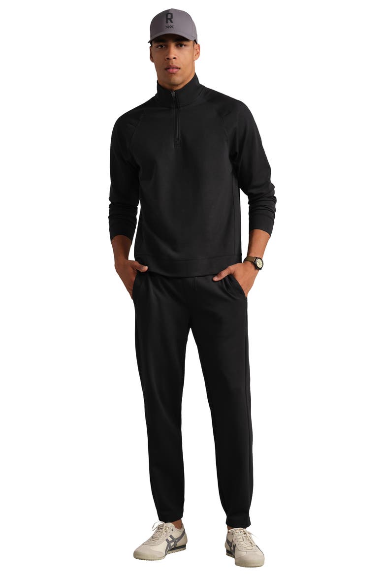 Dreamstate Quarter Zip Pullover, Alternate, color, PURE BLACK