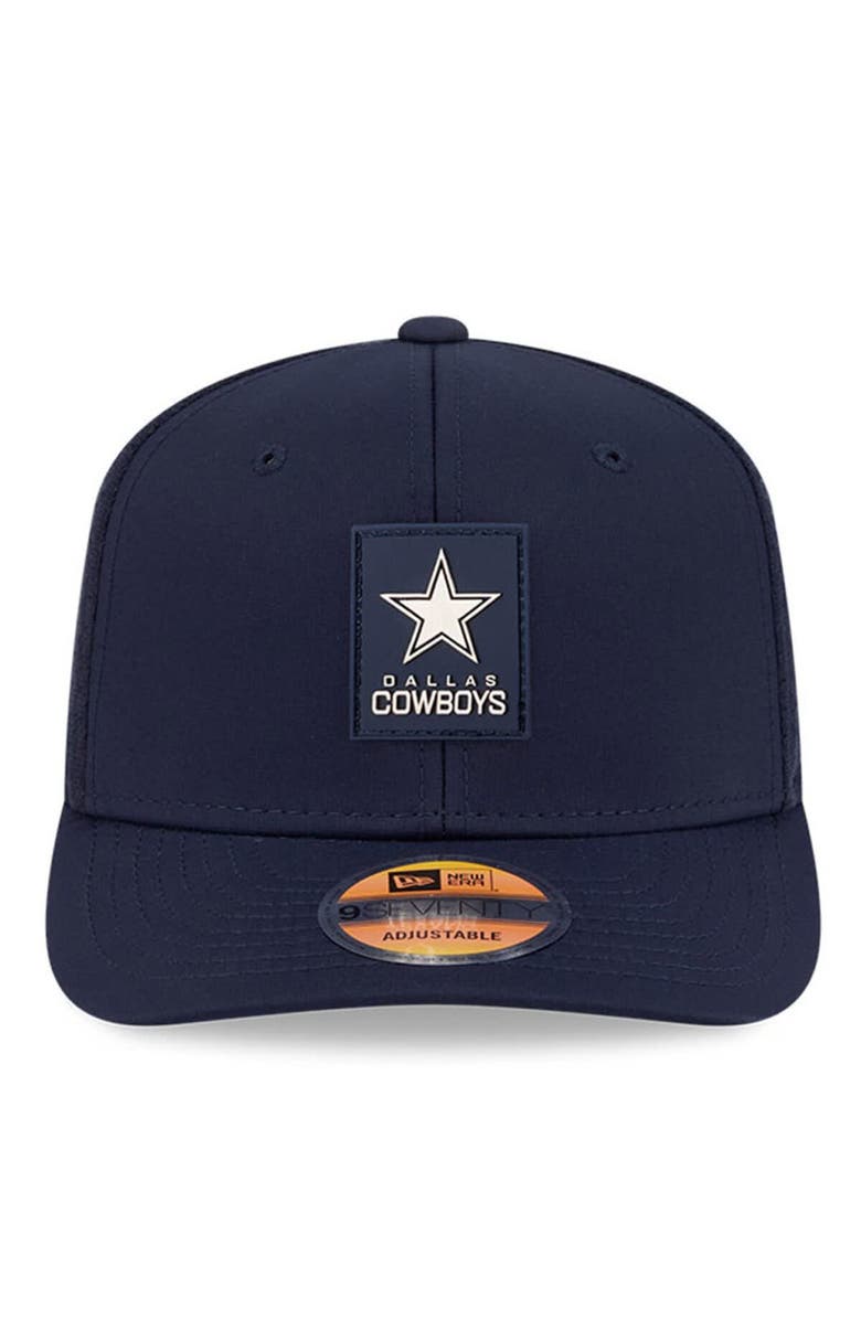 New Era Men's New Era Navy Dallas Cowboys 2025 Sideline  9SEVENTY Trucker Adjustable Hat, Alternate, color, Navy