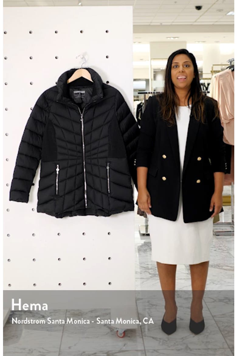 Packable Water Resistant Down & EcoPlume Coat video