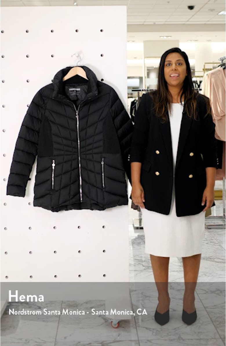 Packable Water Resistant Down & EcoPlume Coat, sales video thumbnail