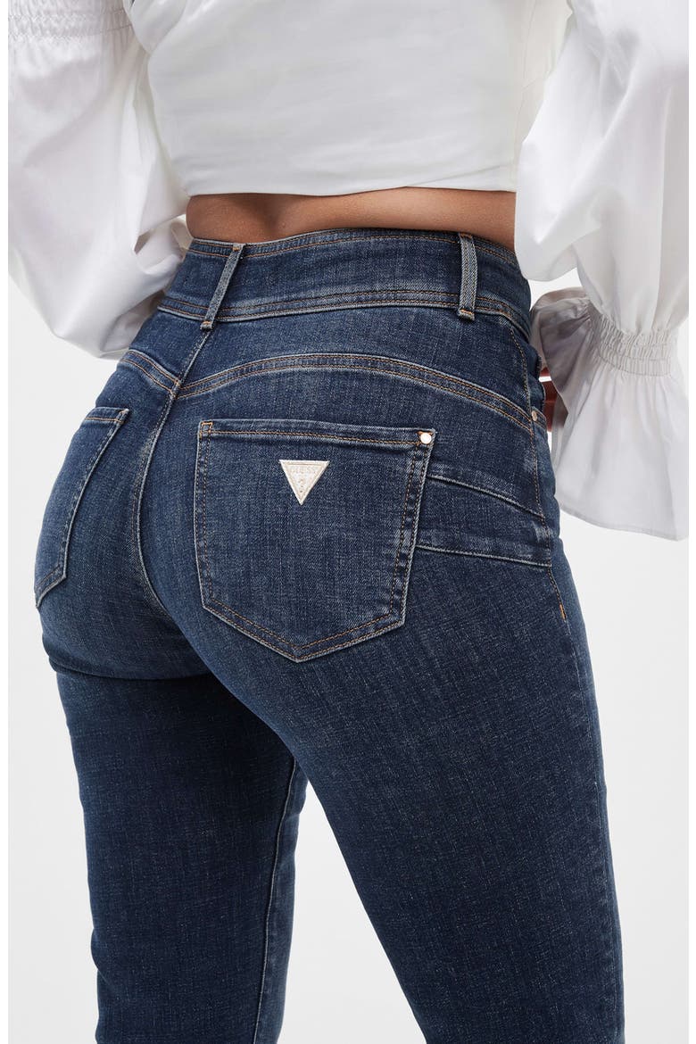 Shape Up Straight Leg Jeans, Alternate, color, BLUE