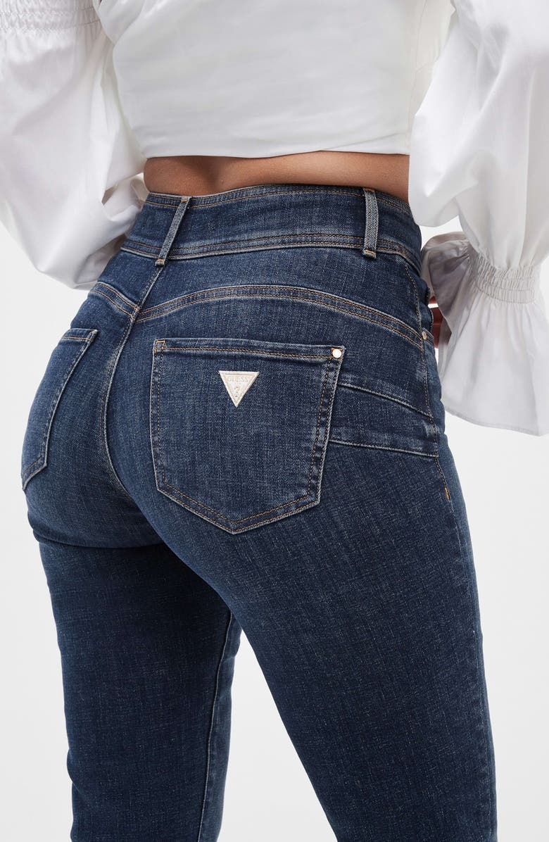 GUESS Shape Up Straight Leg Jeans, Alternate, color,