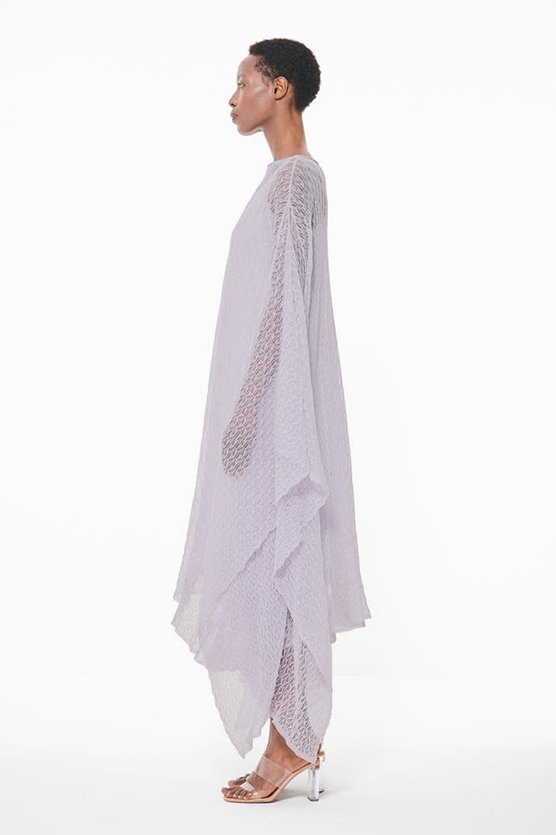 Textured Open Knit Kaftan, Alternate, color, Light/Pastel Purple
