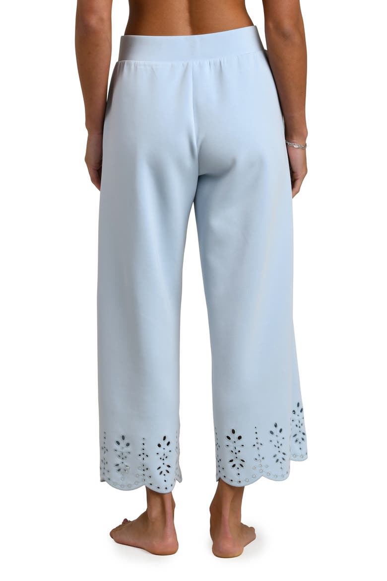 Cloudset Eyelet Detail Lounge Pants, Alternate, color, DRIFT