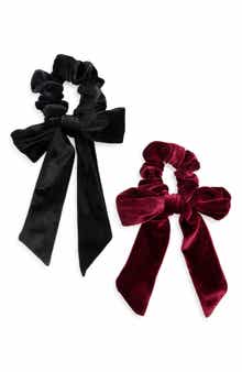 2-Pack Bow Hair Tie Set
