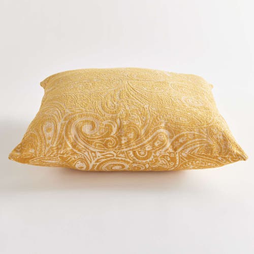 Napa Home & Garden Yara Square Indoor-outdoor Pillow 24" In Gold