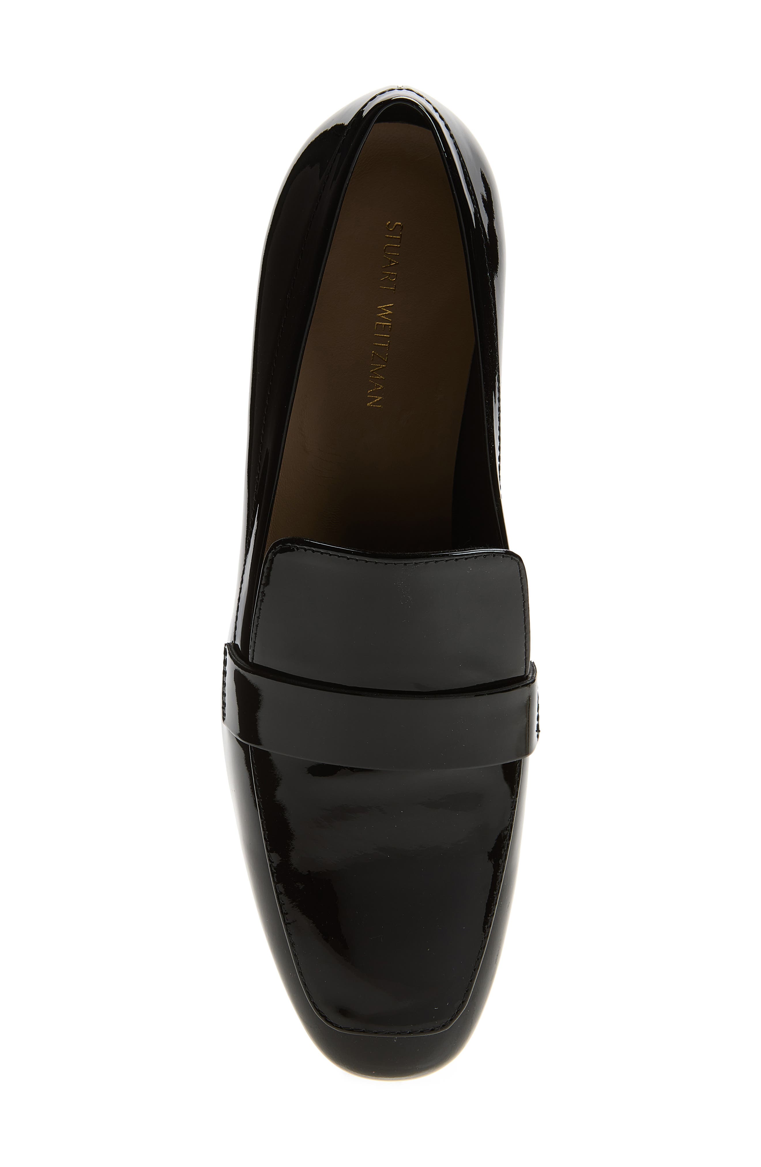Wylie Patent Leather Loafer, Alternate, color, BLACK