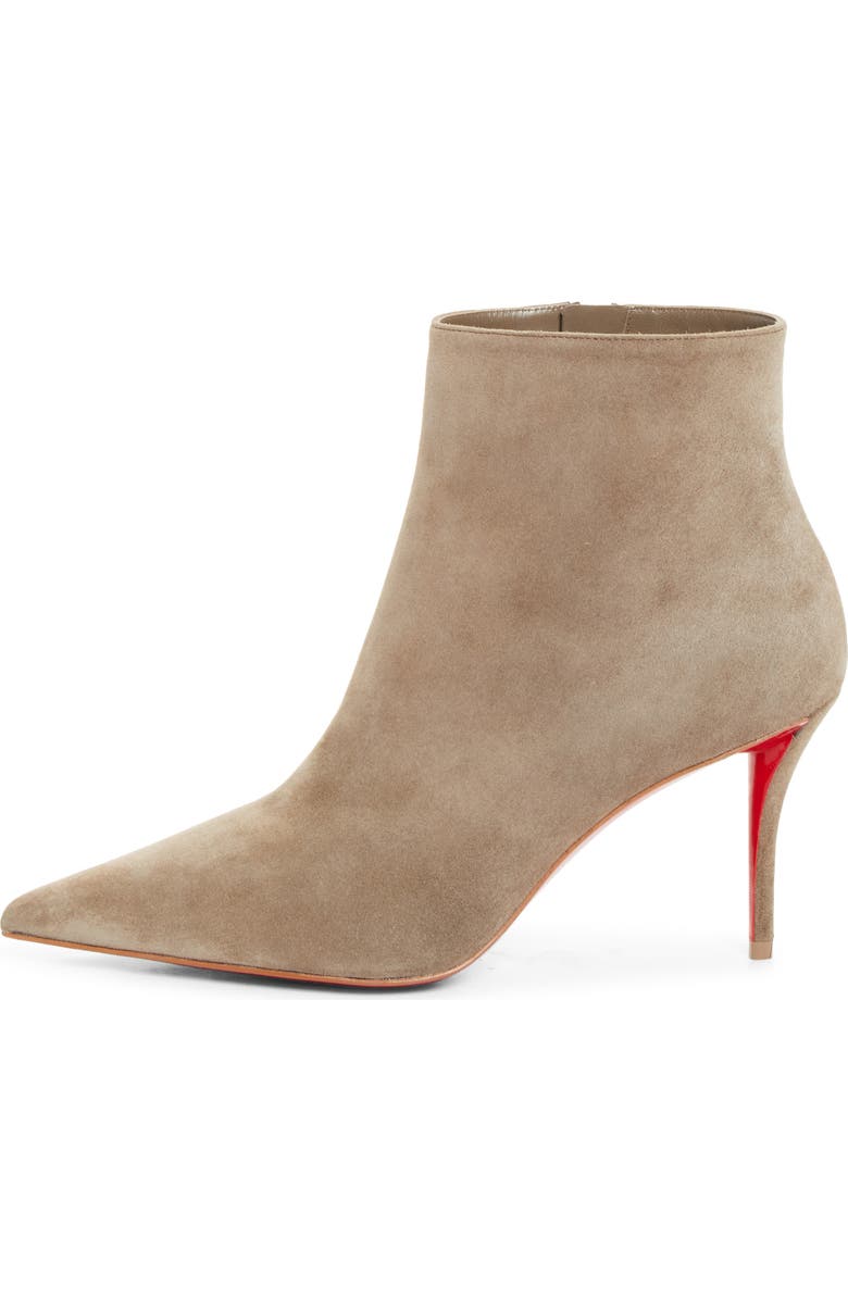 Christian Louboutin Miss Z Pointed Toe Bootie, Alternate, color, Silex