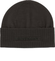 Givenchy Logo Wool Beanie