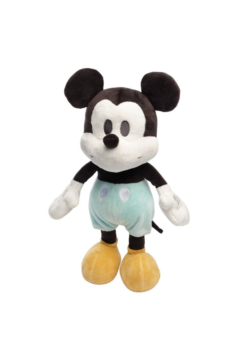 Disney Baby Classic Mickey Mouse Plush Stuffed Animal Toy, Alternate, color, Black