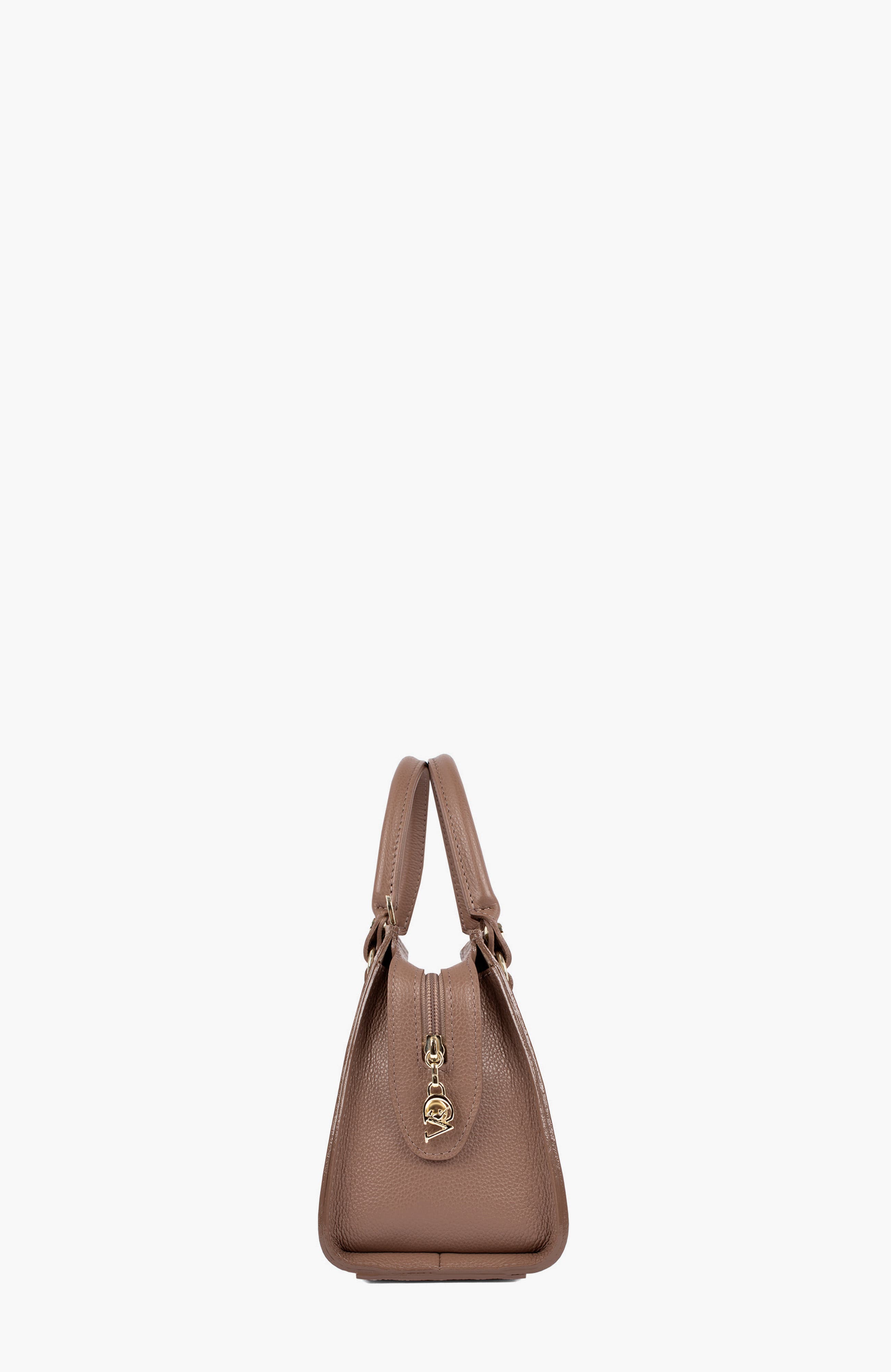 Signature CV By Cavalinho Leather Handbag 602, Alternate, color, Sand / Beige