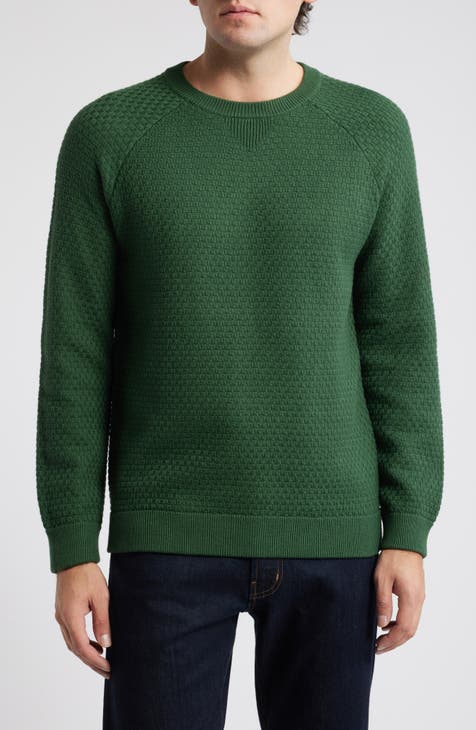 Nordstrom Signature NWOT $199 Men's Merino store Wool Forest Green Sweater M