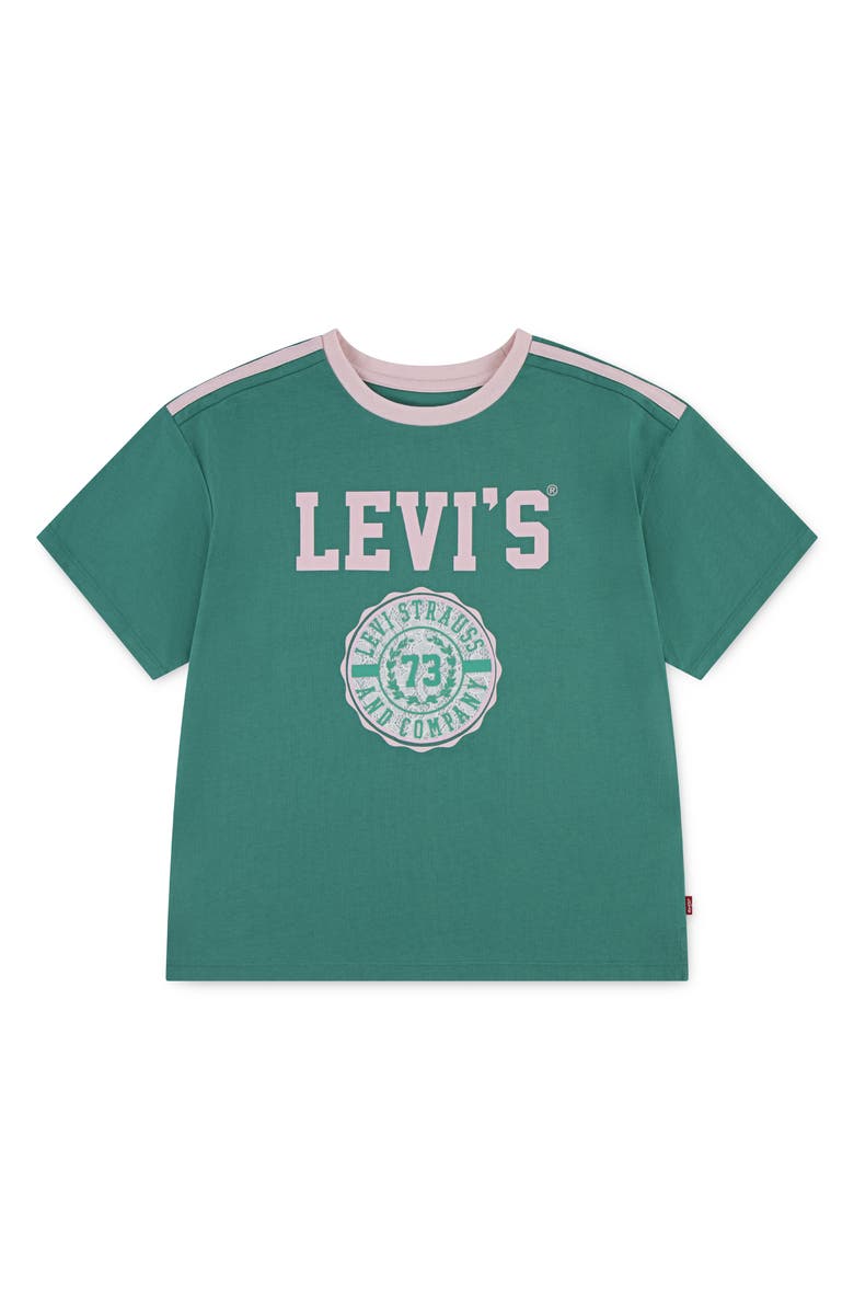 Levi's Kids' Sporty Oversize Logo Graphic T-Shirt, Main, color, Alhambra