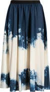 NIKKI LUND Robbie Print Midi Skirt