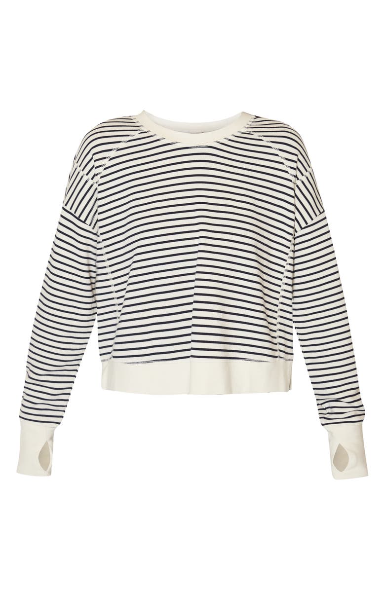 Sweaty Betty After Class Crop Sweatshirt, Alternate, color, 