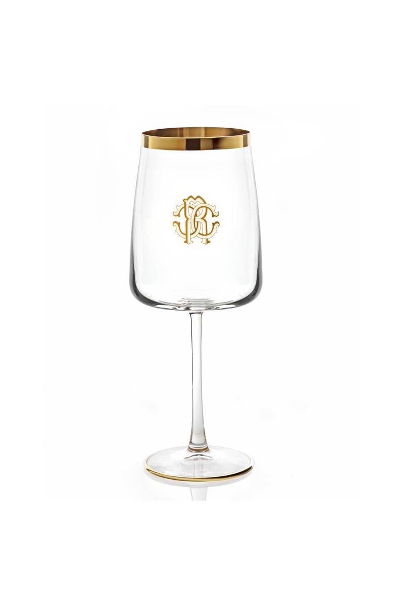 CAVALLI Classic Water Goblet, Alternate, color, Gold