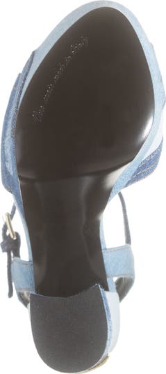 Dolce&Gabbana Keira Patchwork Platform Sandal (Women
