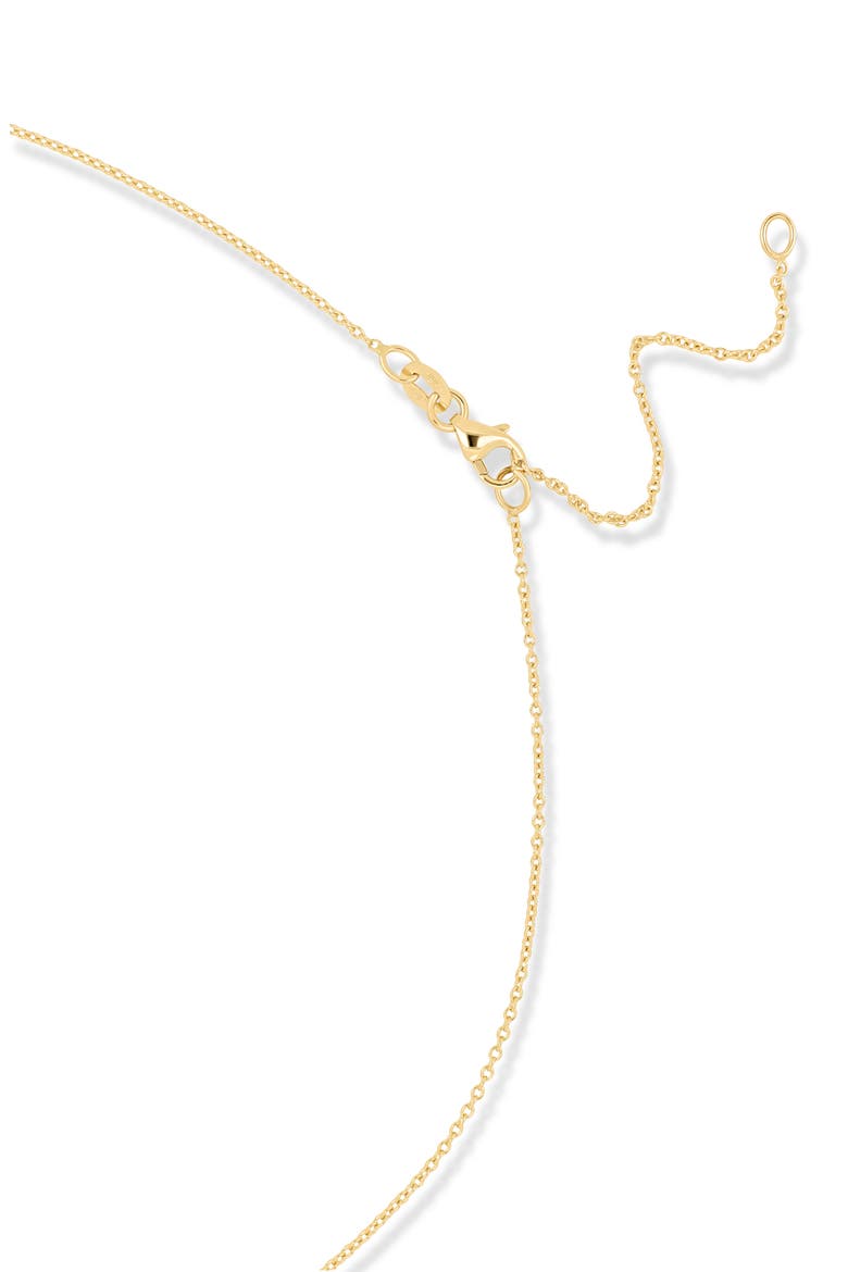 18K Gold Icon Diamond Rectangle Pendant Necklace, Alternate, color, 18K YELLOW GOLD/ DIAMOND