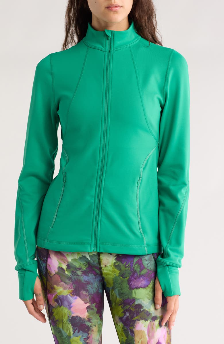 Sweaty Betty Therma Boost Front Zip Running Jacket, Main, color, 