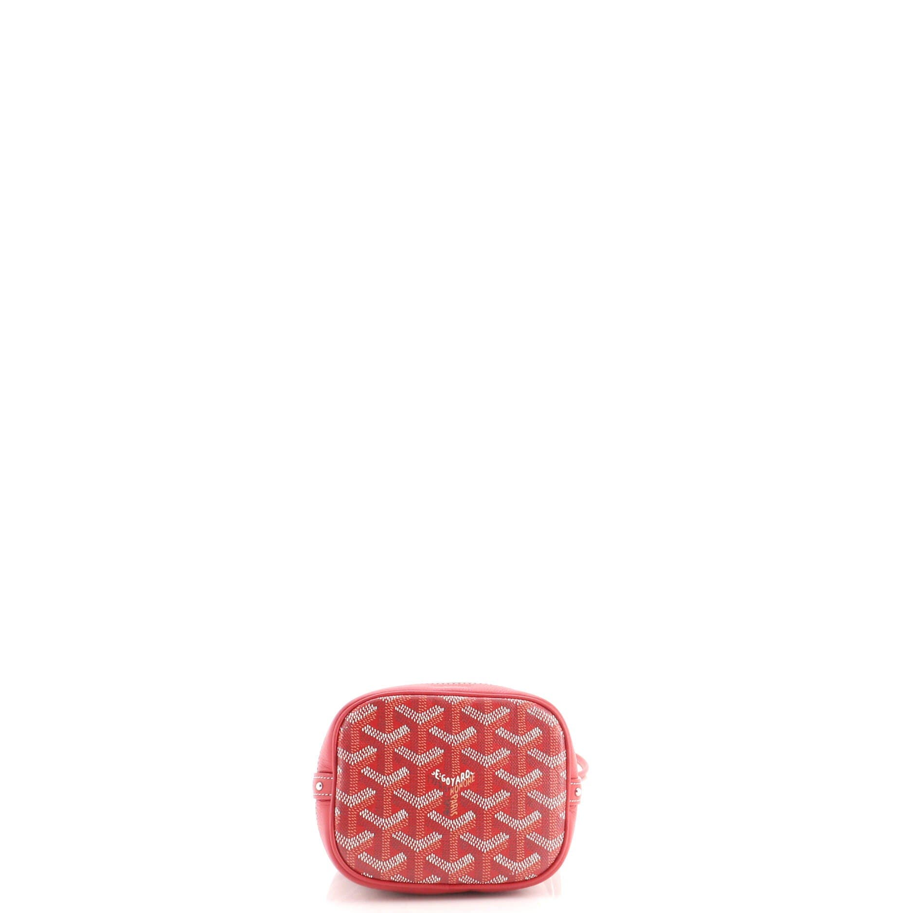 Petit Flot Bucket Bag Coated Canvas Mini, Alternate, color, Red