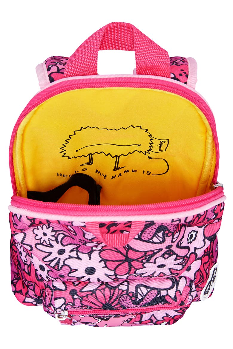 Graphic Mini Backpack, Alternate, color, FLORAL PINK