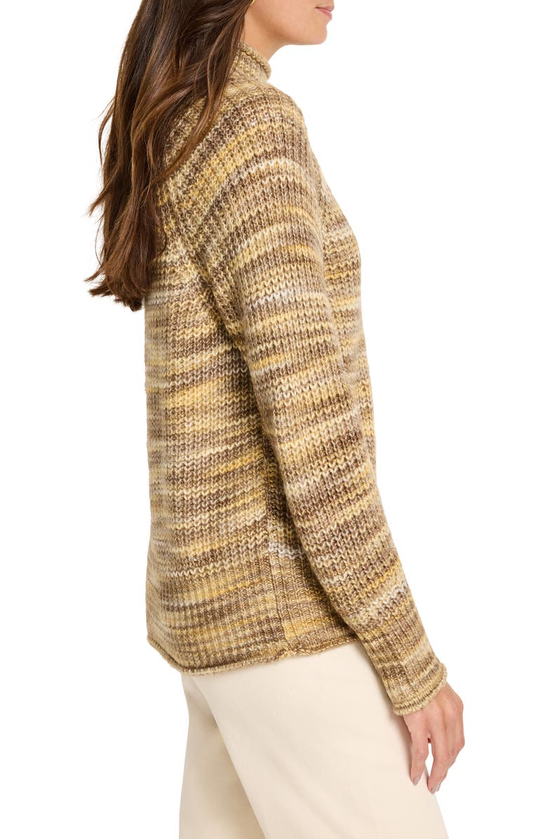 NIC+ZOE Space Dye Cotton Blend Sweater, Alternate, color, Neutral Mix